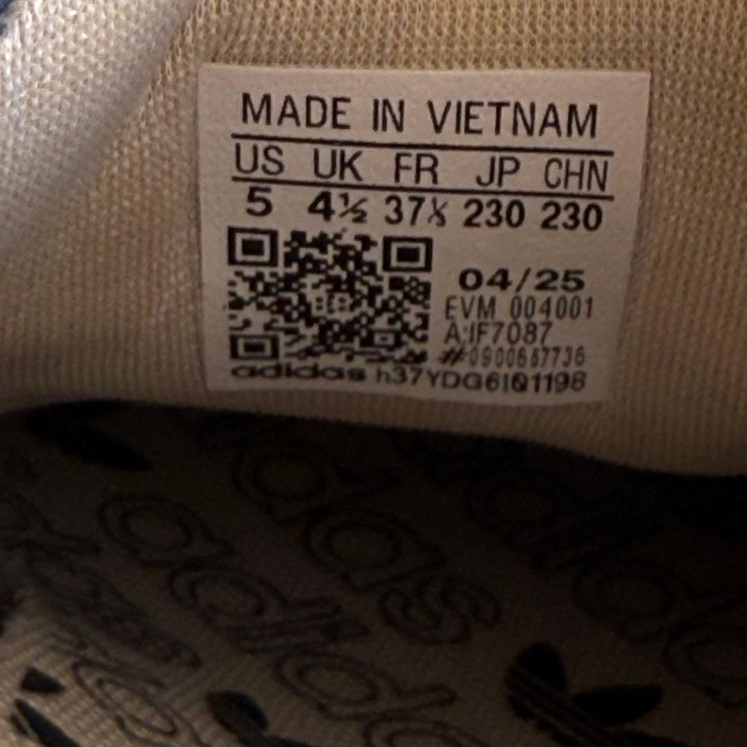 adidas ハンドボール スペツィアル ナイトインディゴ 23cm ブルー