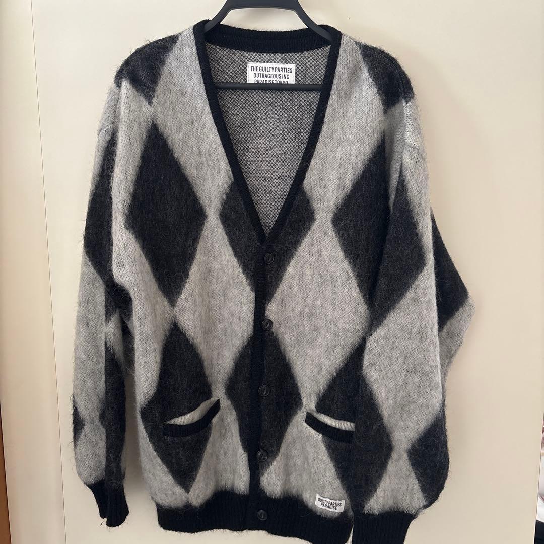 ワコマリア L モヘア　カーディガンTHE GUILTY PARTIES