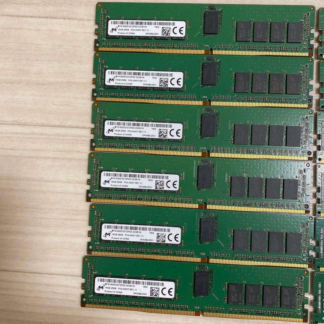 M*M様 メモリー16GB 2Rx8 PC4-2400T-RE1-11