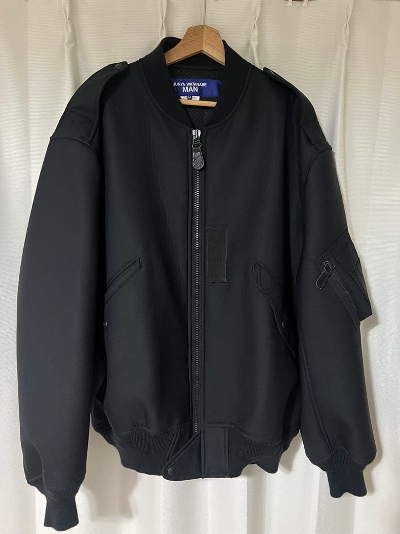 23aw ウールサージボンディング ブラック MA-1 M