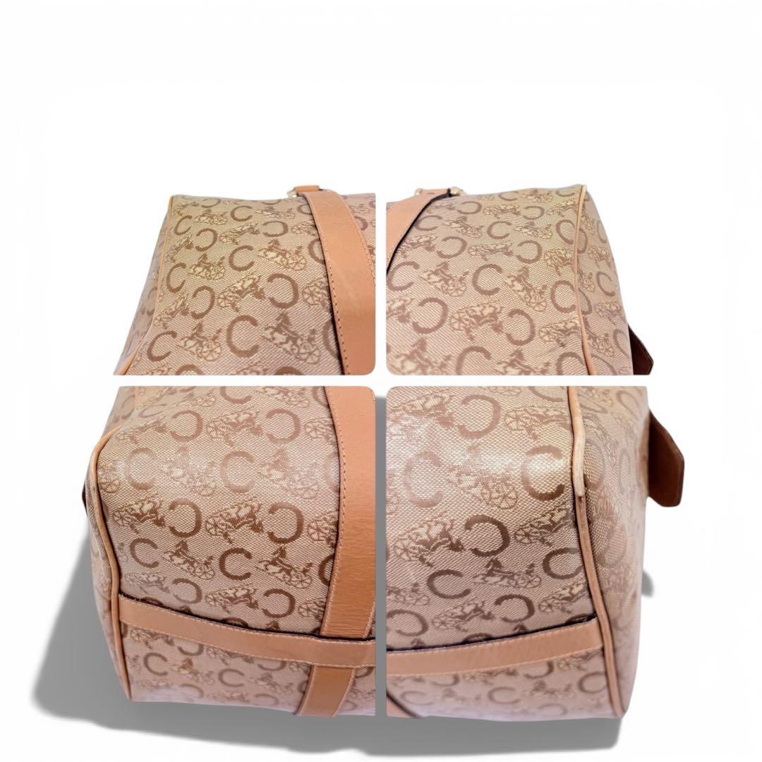 【美品】 CELINE 大容量 旅行用 手持ちカバン ボストンバッグ レディース