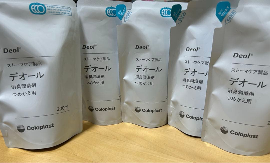 デオール 消臭潤滑剤 つめかえ用 200ml ×5パック