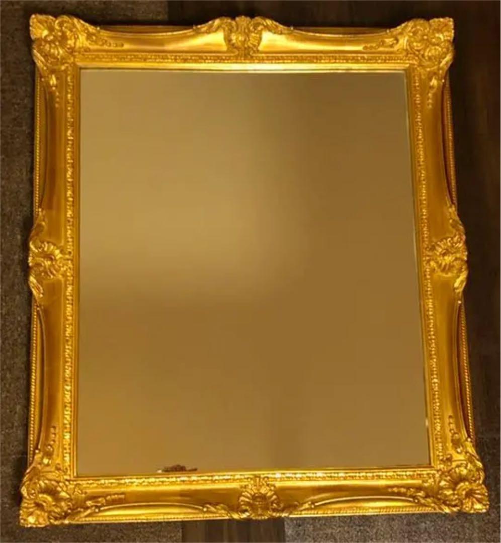 アンテーク調　壁掛けタイプ　ミラー