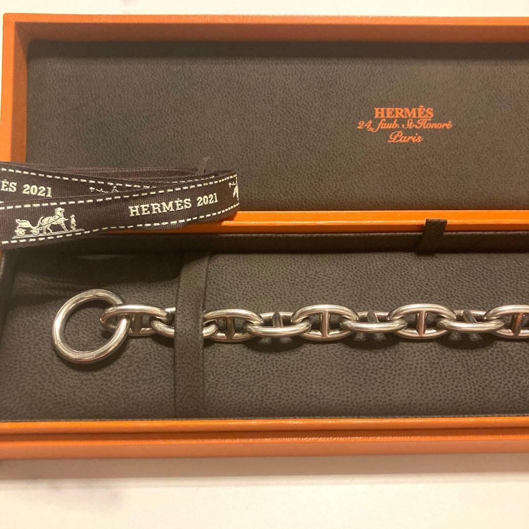 エルメス シェーヌダンクルGM13コマ 【希少】 確実正規品