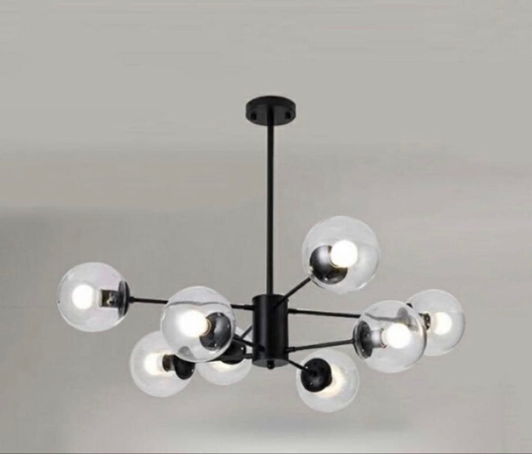 シーリングライト シャンデリア 8灯 モダン 北欧 バウハウス E26