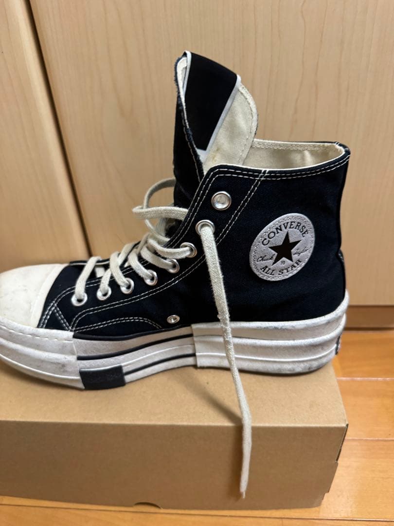 DRKSTAR Rick Owens × Converse スニーカー 26.5