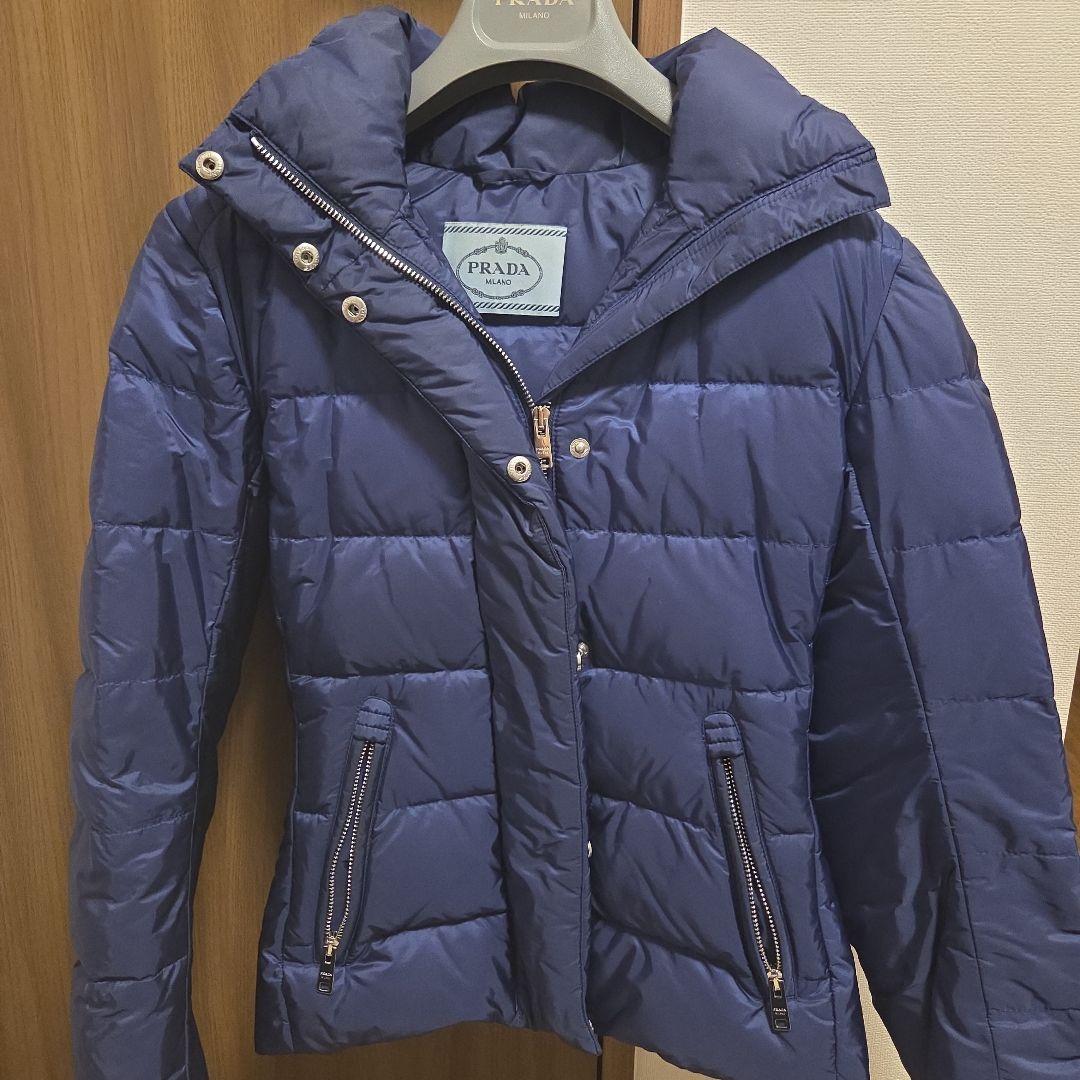 PRADA 29X544　ダウンジャケット フード付き