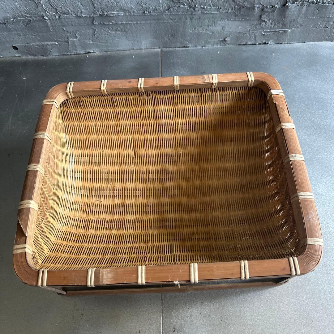 瞬間お値下げ❣️蔵出し　希少品　カゴ　洗い上げカゴなどに！おしゃれ！