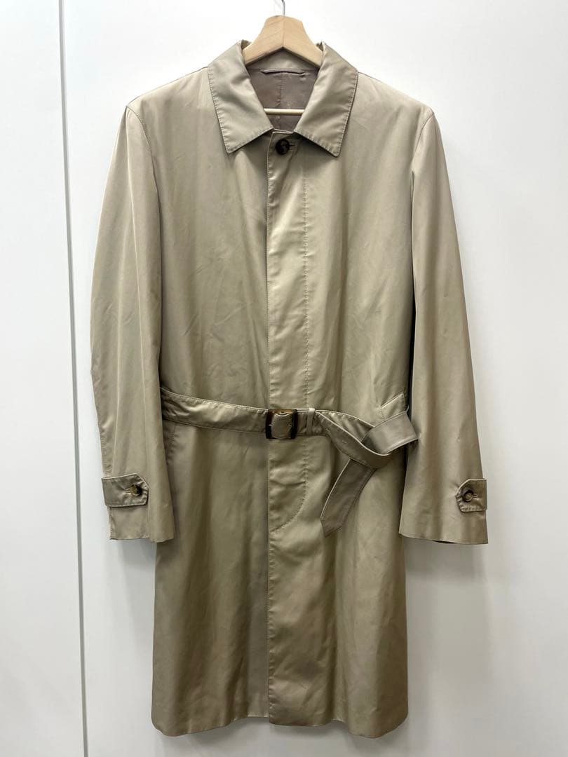 Brioni シルク100％★サイズ50 ブリオーニ トレンチコート シングル