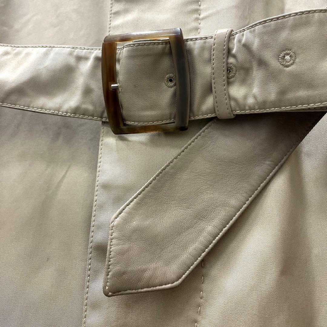 Brioni シルク100％★サイズ50 ブリオーニ トレンチコート シングル