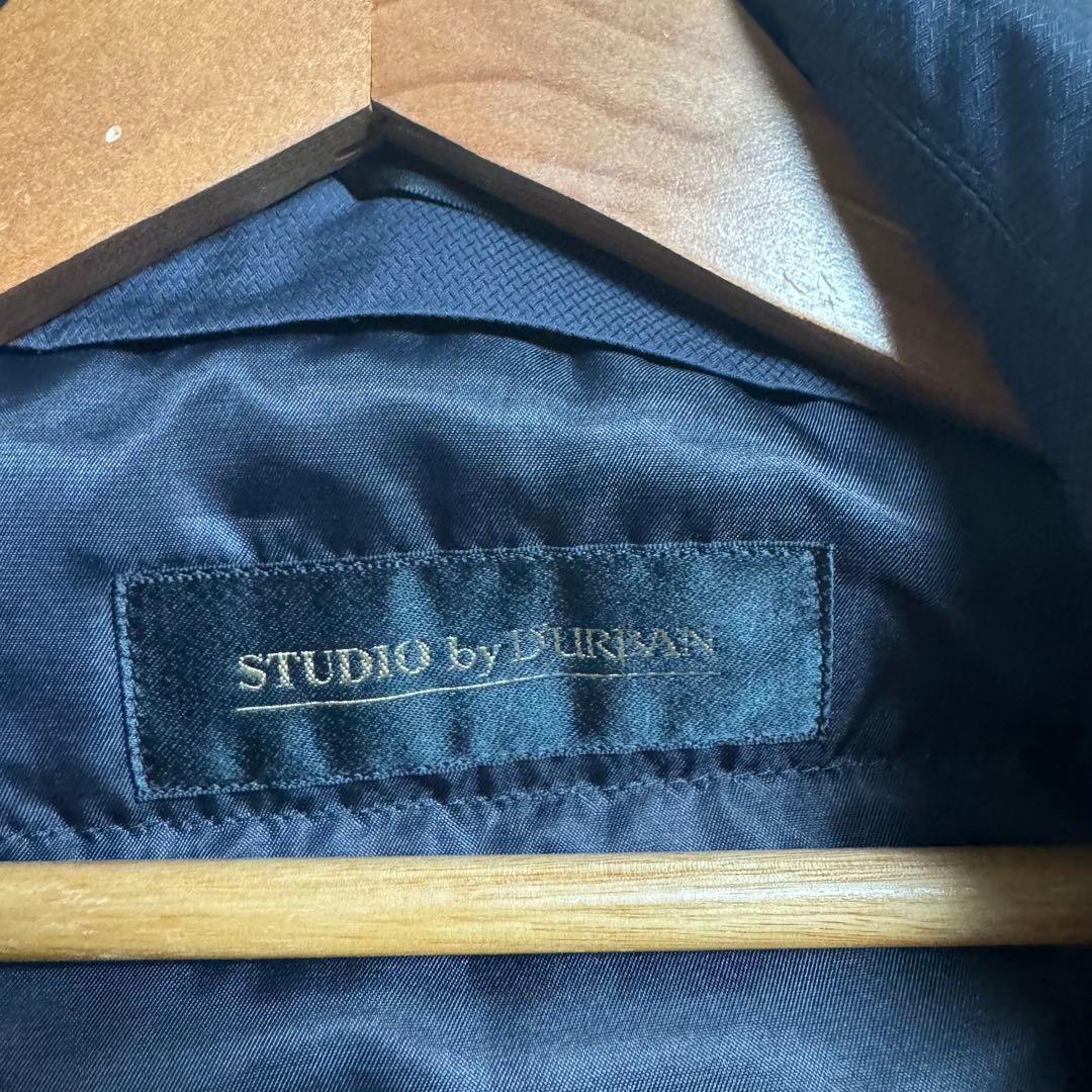 スタジオバイダーバン　バルマカーンコート　ダウンライナー付き　ネイビー　メンズL