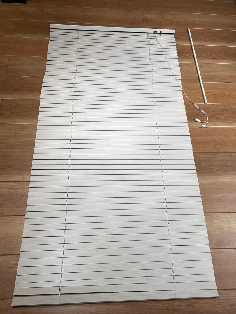 ウッドブラインド　ニトリ　ホワイト　幅88cm 丈180cm×3セット