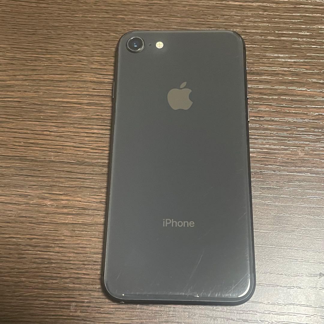 iPhone8 スペースグレイ64GB SIMフリー