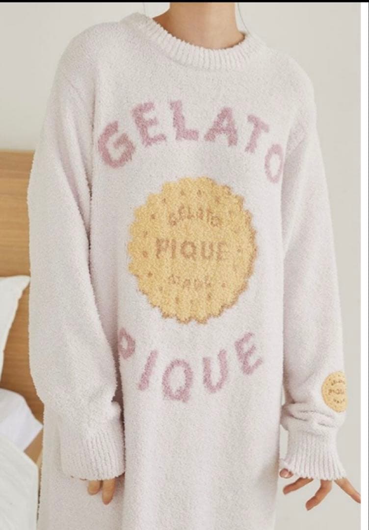 新品gelato pique パウダービスケットジャガードワンピース