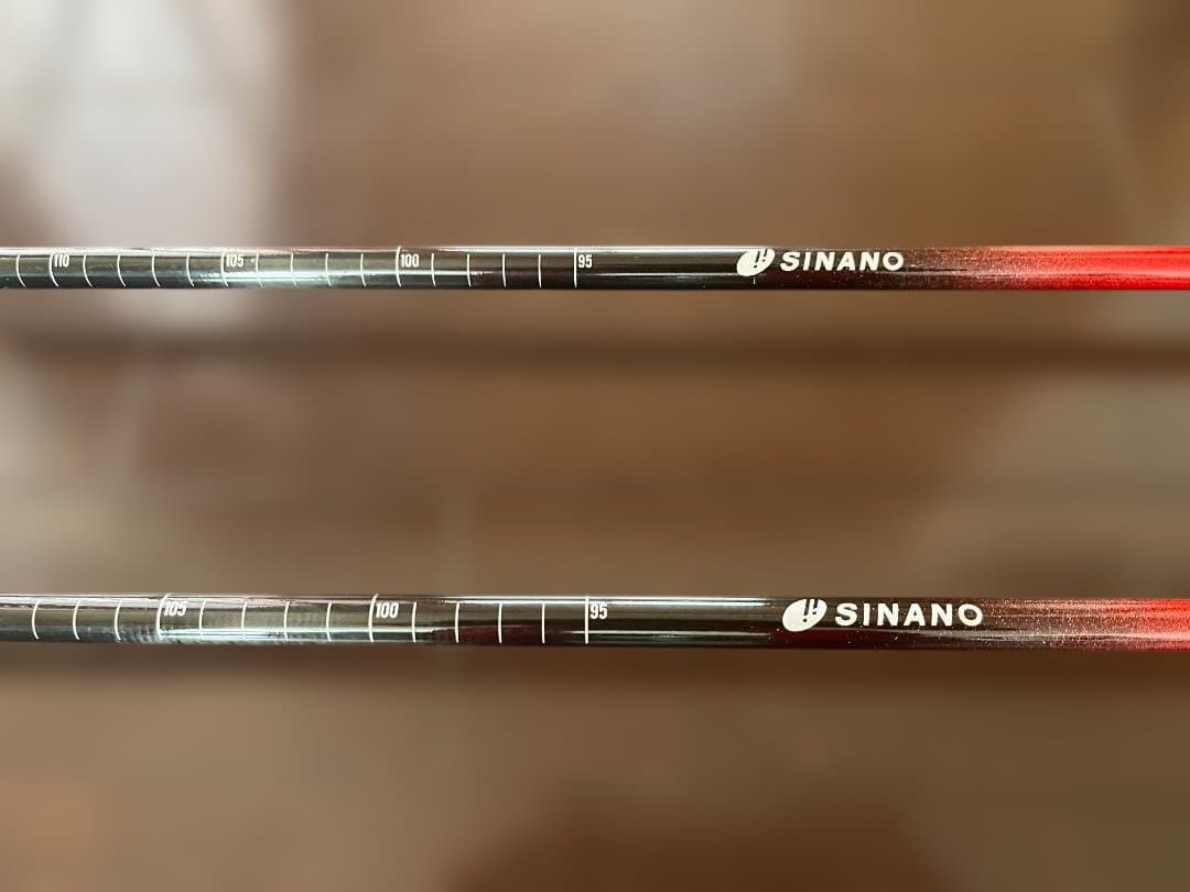 シナノ　SINANO スキー ストック 伸縮式