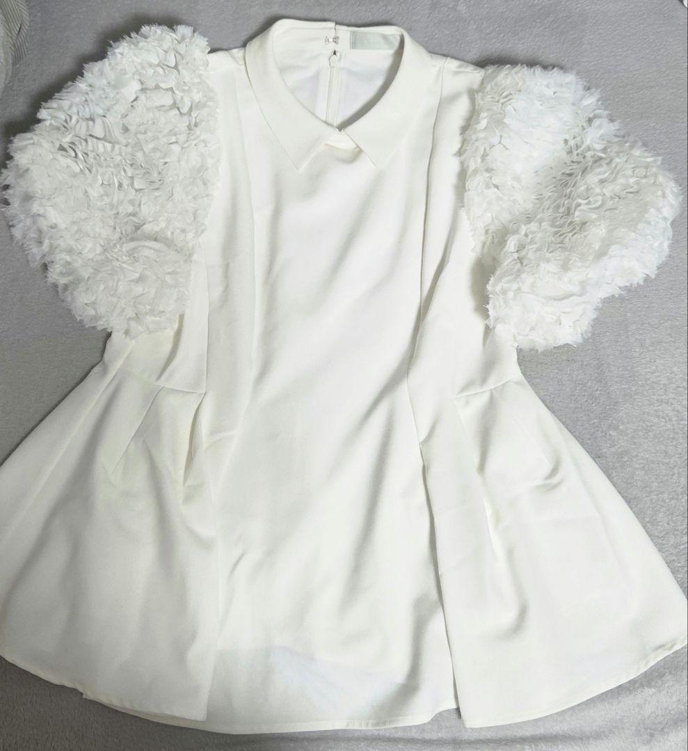 襟付きブラウス