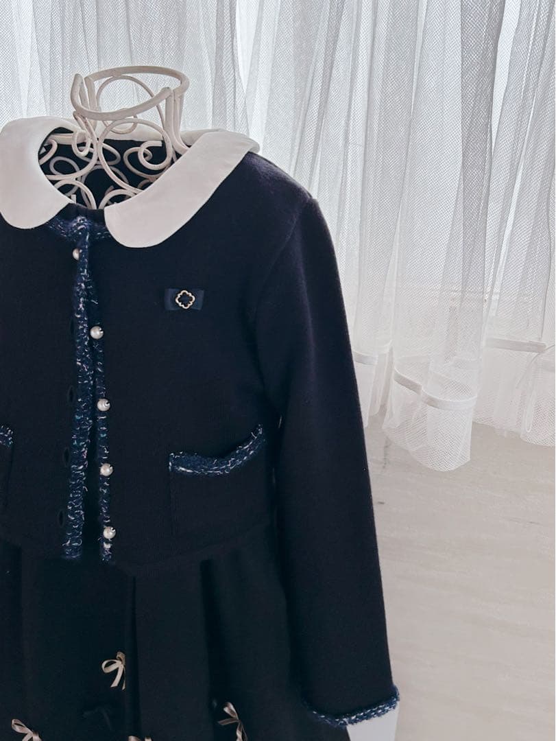 美品♡43600円TOCCAフォーマルワンピース♡カーディガン最終御値下げ