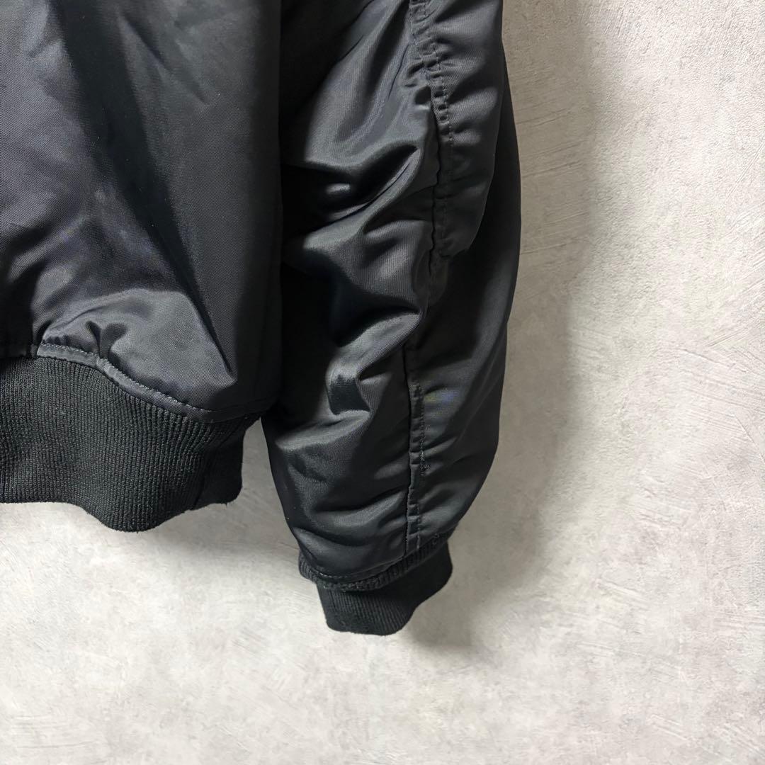 Nike AIR XL 黒 MA-1 ボンバー ジャケット 人気サイズ ブラック