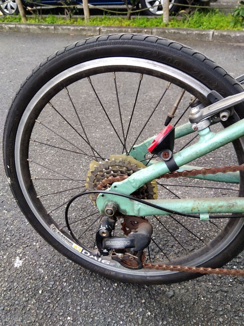 ミミタコ Bianchi trevigrio アルミフレーム