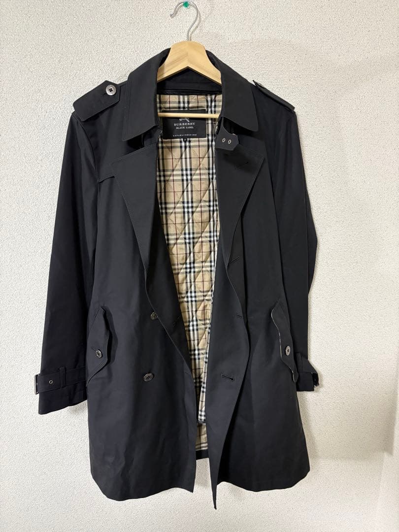 【週末セール】 BURBERRY BLACK LABEL トレンチ　バーバリー