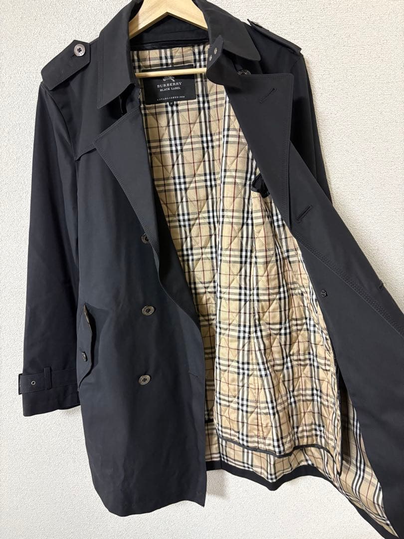 【週末セール】 BURBERRY BLACK LABEL トレンチ　バーバリー