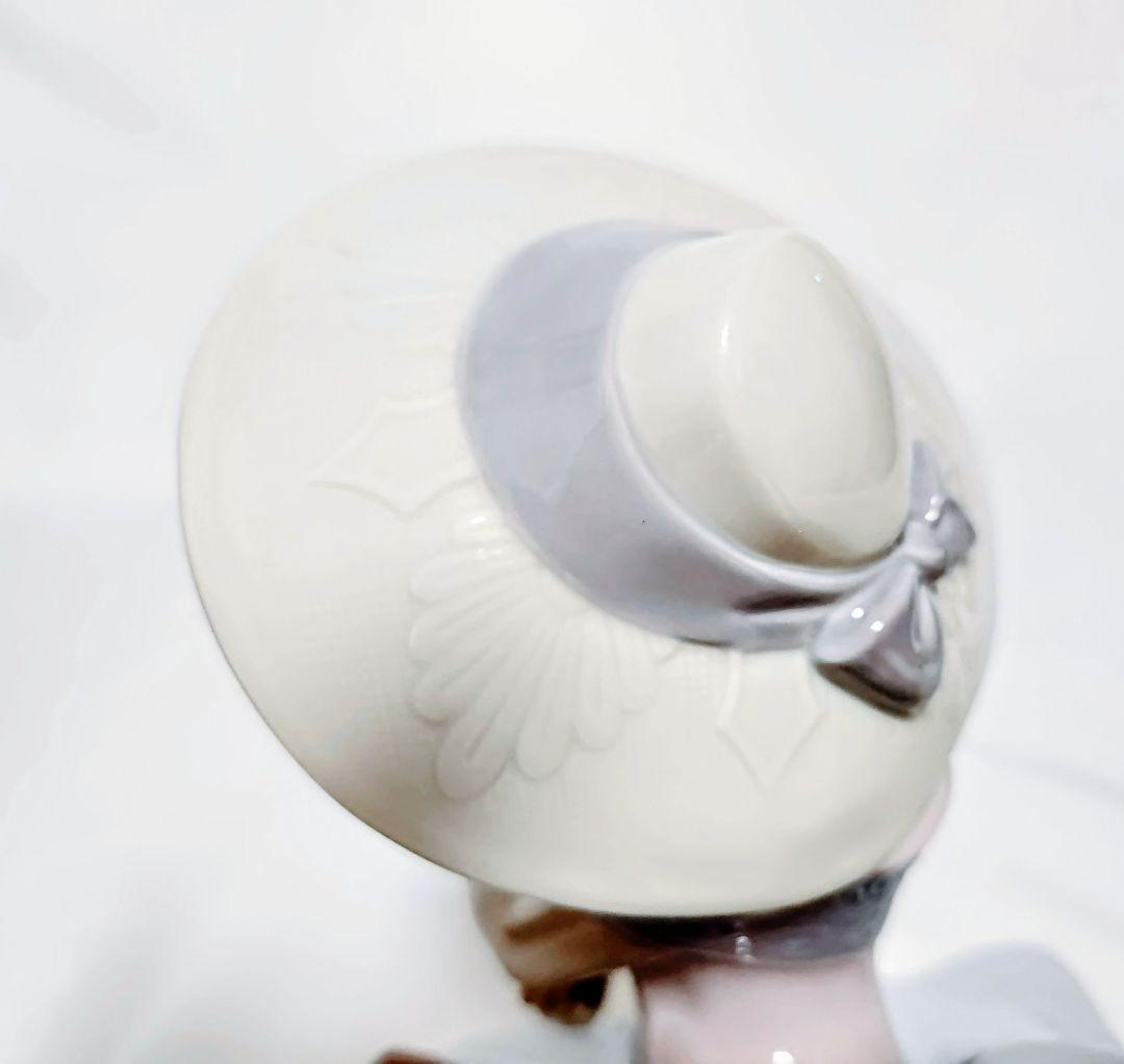 ローズガーデン　リヤドロ【美品ガラスケース入】バニーKiss希少2001年