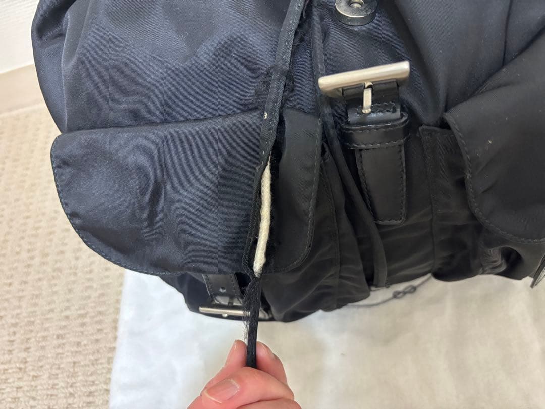 PRADA ＊ナイロンリュック バックパック＊ ヴィンテージ 三角ロゴ