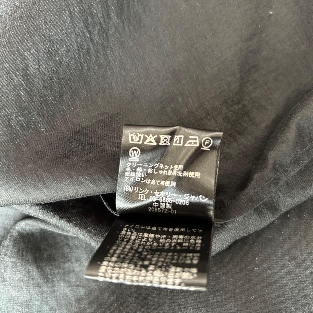 極美品 セオリーリュクス 2025 マドックスシャツ 半袖 オーバーサイズ 38