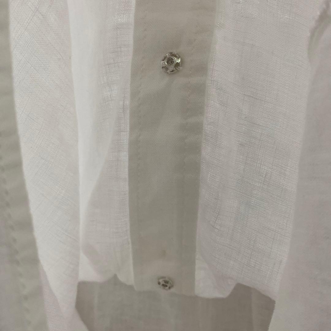 新品□BLUE FRONCE/ リネンブラウス