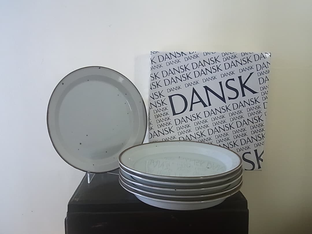DANSK　ダンスク　北欧デザイン　２６cmプレート　皿　６枚セット