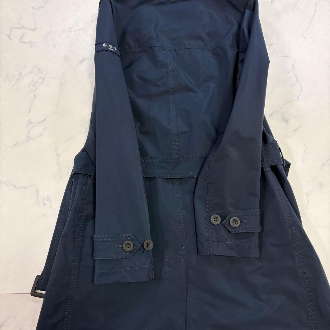 美品 TATRAS ダブル トレンチコート ネイビー ポーランド製 Mサイズ