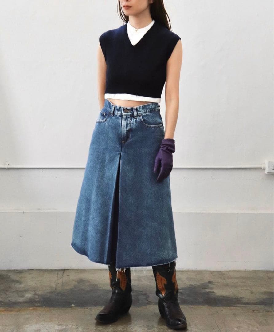 Maison Margiela メゾンマルジェラ ハーフデニムパンツ