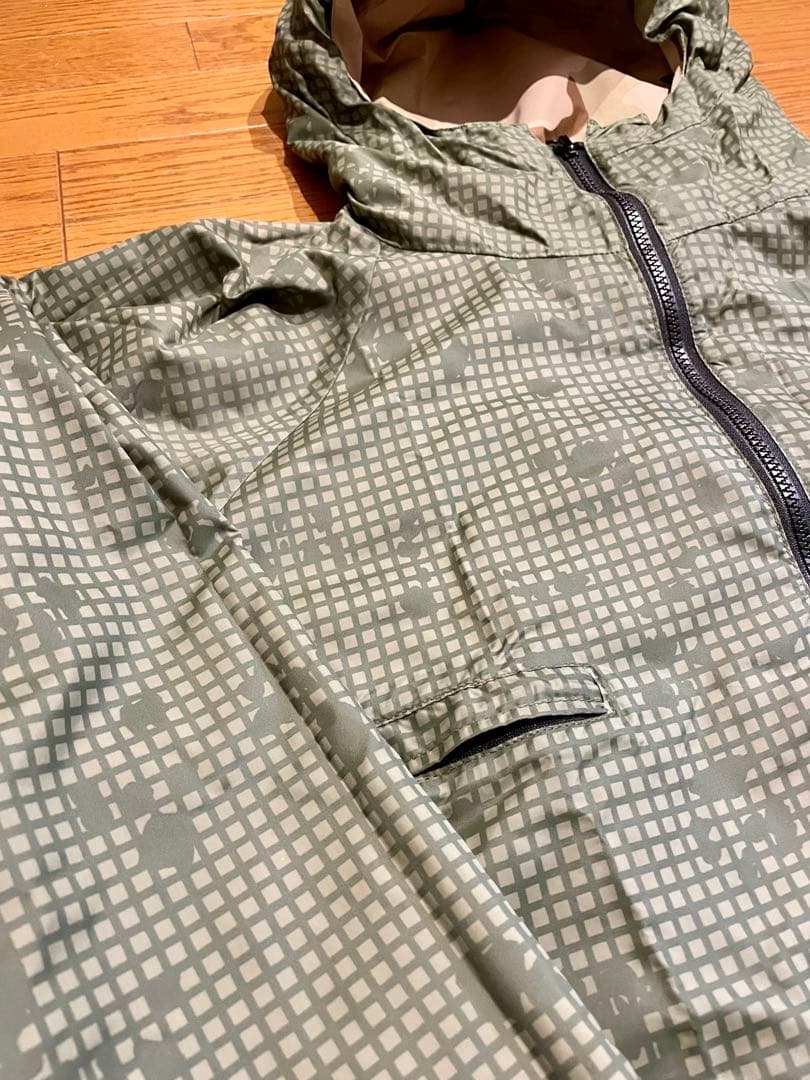 実物本物【最軽量】ゴアテックスパーカー　特殊部隊　リバーシブルナイトカモ　M