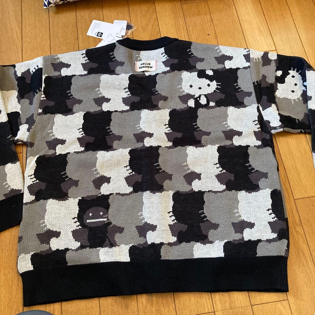 グラニフ　キティちゃんコラボカーディガン　S