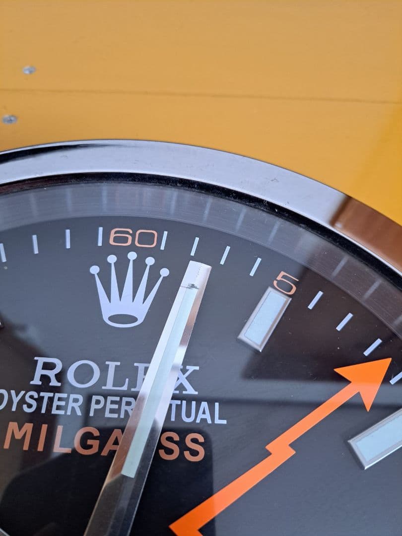 ROLEX MILGAUSS (ロレックス・ミルガウス) デザイン 掛時計