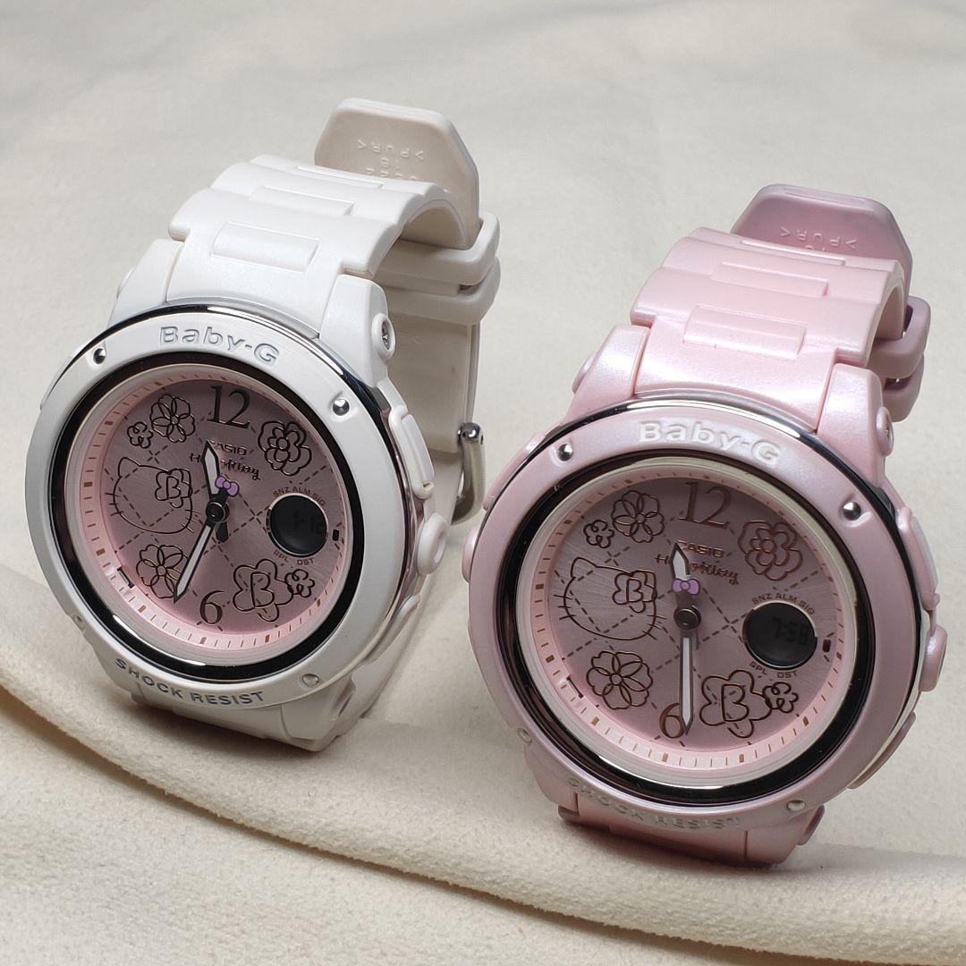 さと様　Baby-G BGA-150KT ハローキティコラボ ホワイト