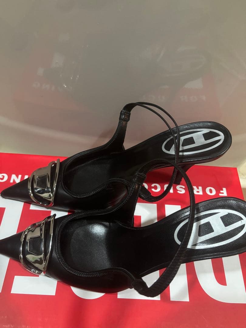 Diesel heels ディーゼル パンプス　ヒール