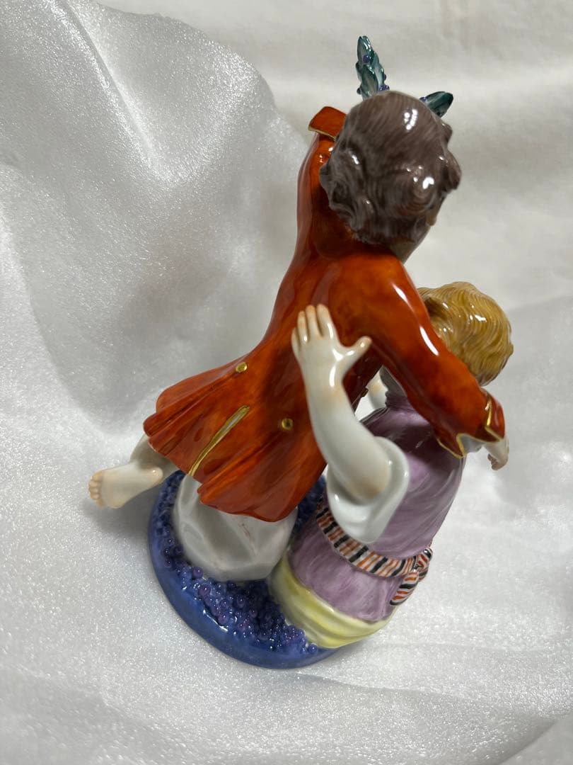 MEISSEN★マイセン★レア★ブドウ搾り