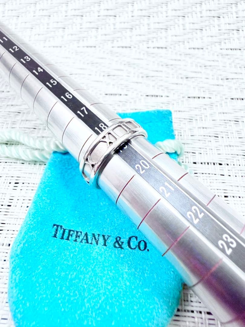 ティファニー　アトラス　指輪　リング　19号　研磨仕上げ済み美品 925