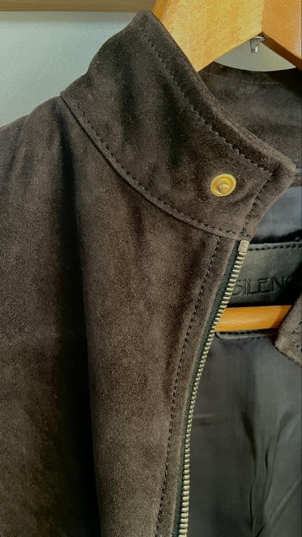 BR別注 SILENCE スウェード シングルライダース