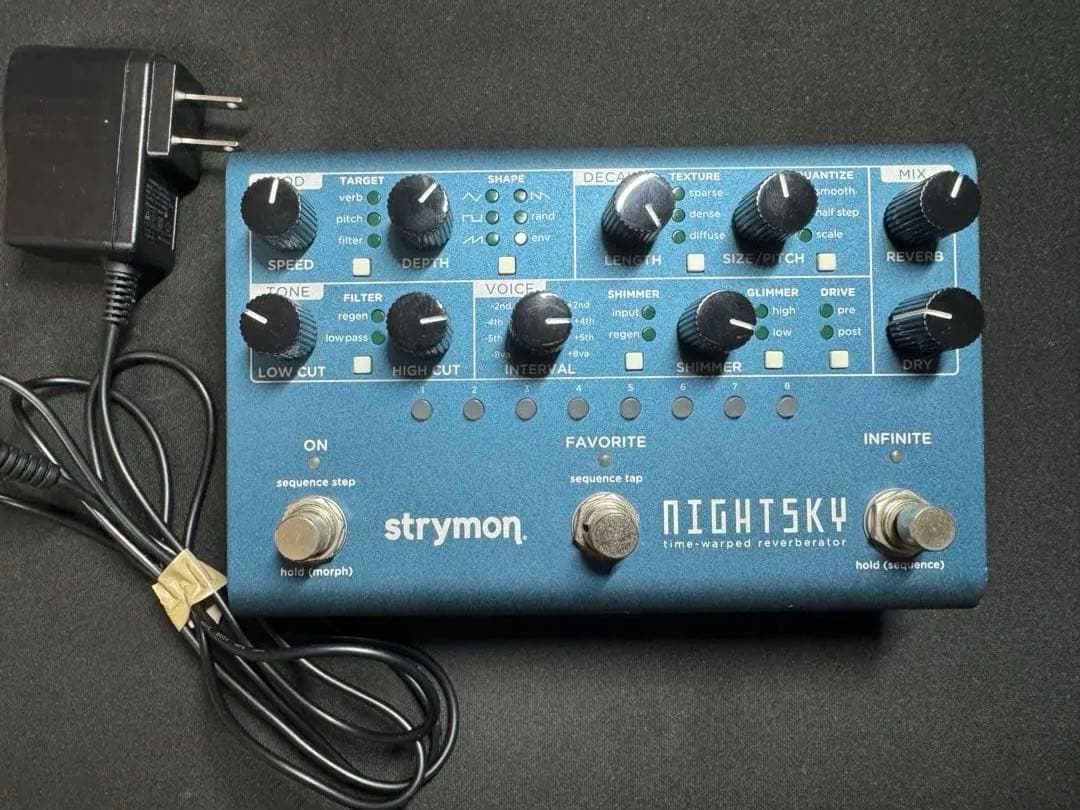 Strymon Nightsky ギターエフェクター　リバーブ