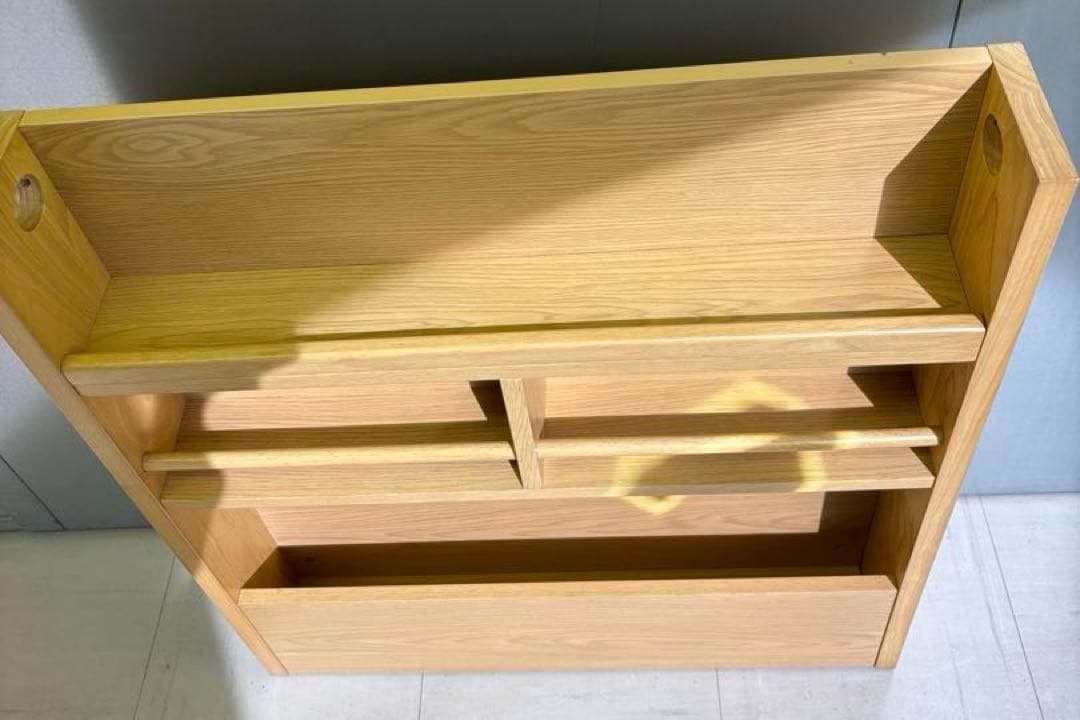 ナチュラル 木製 ダイニングテーブル モダンデコ 伸長 収納 伸縮テーブル