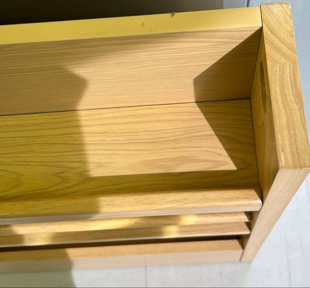 ナチュラル 木製 ダイニングテーブル モダンデコ 伸長 収納 伸縮テーブル