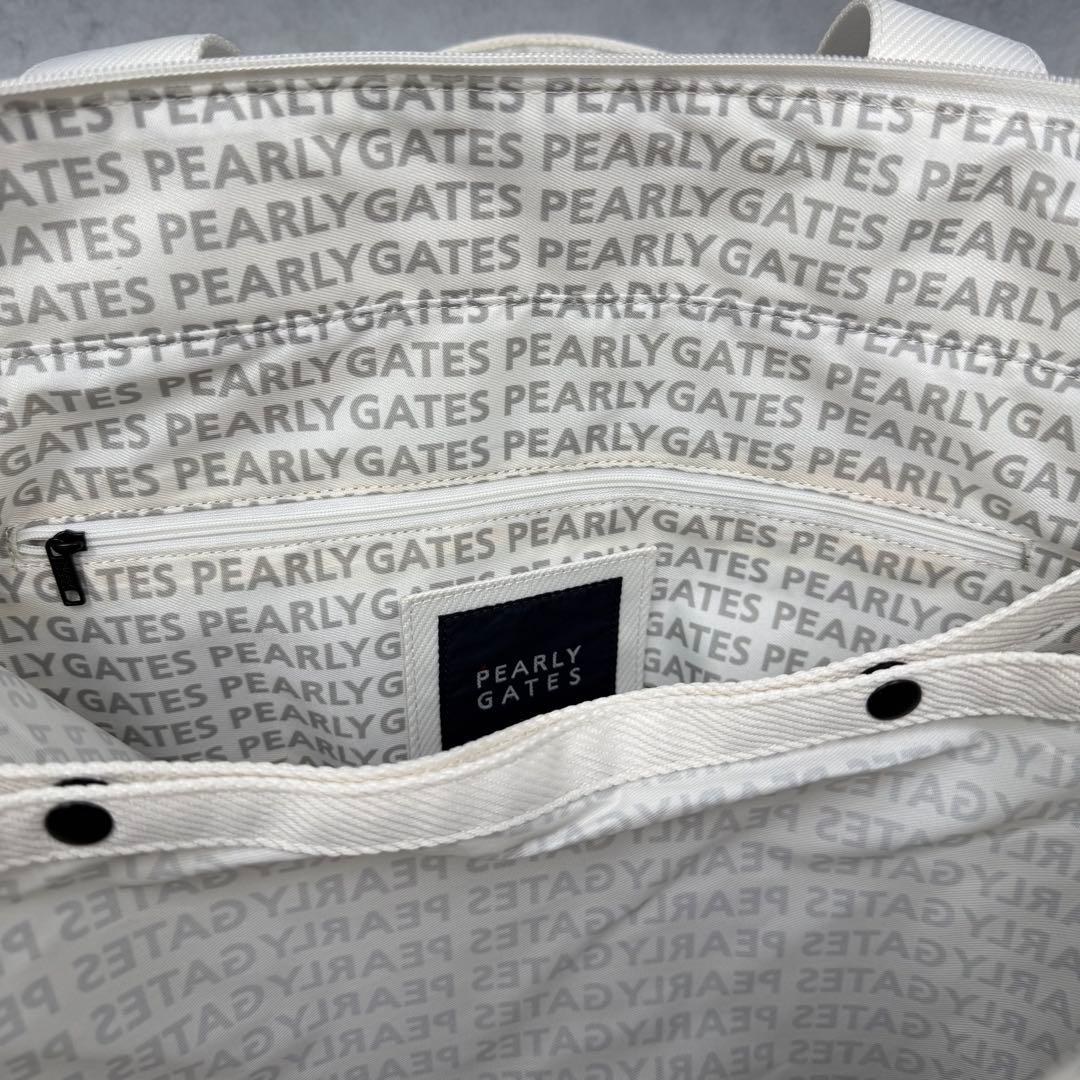PEARLY GATES ロッカーバッグ 大型 ロゴ 大容量 多機能