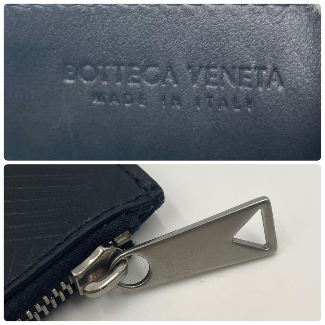 BOTTEGA VENETA ブラックレザーケース