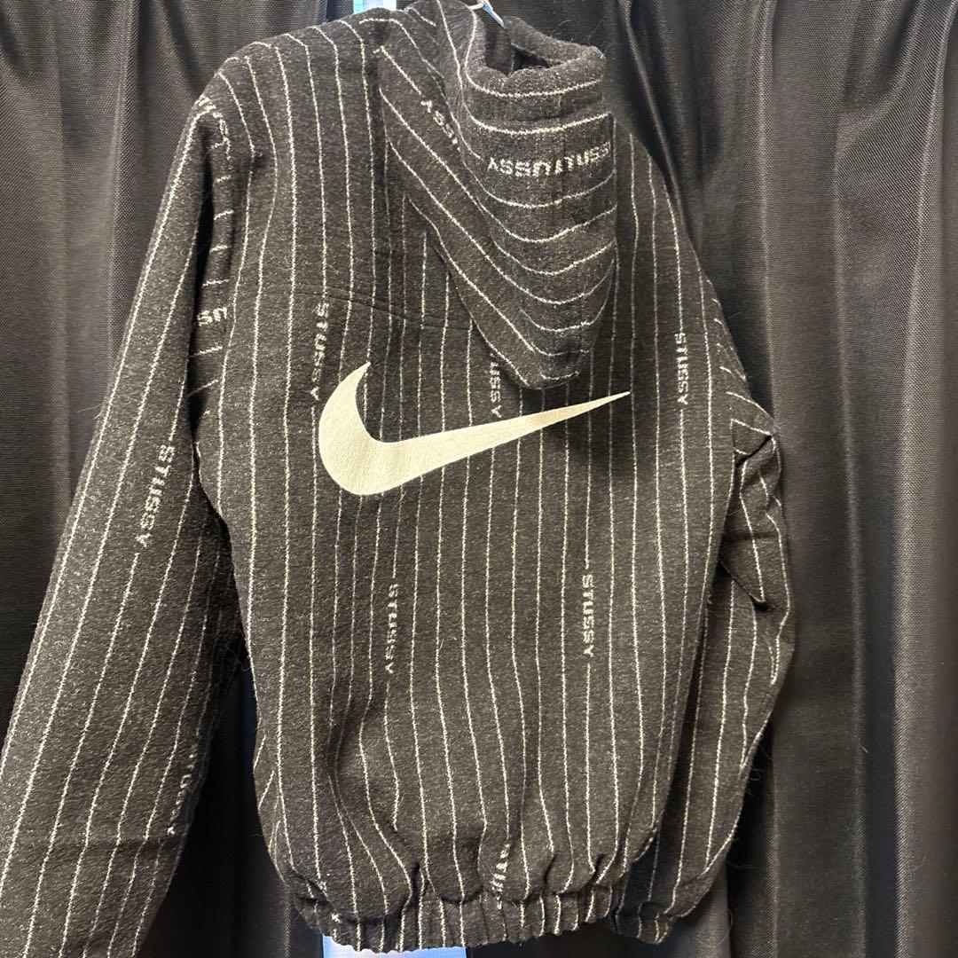 Nike Stussy ストライプジャケット S