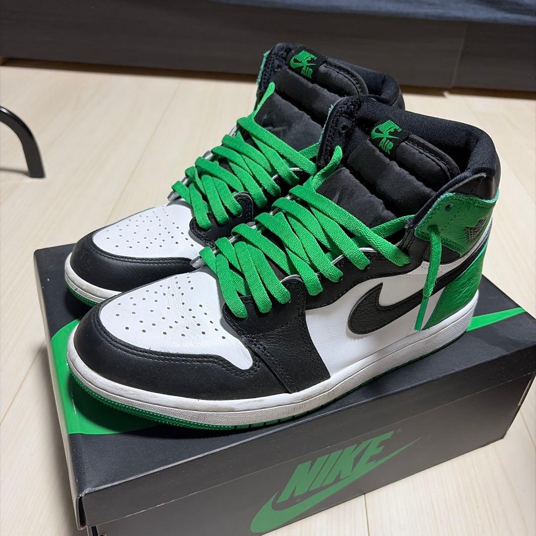 エアジョーダン1 セルティックス27.5cm（箱付き）