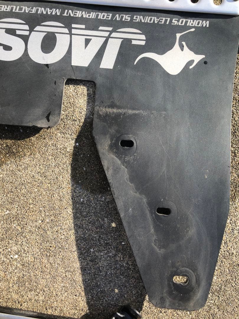 ジャオス　マットフラップ　マットガード　エクストレイル t32 黒　ねじなし