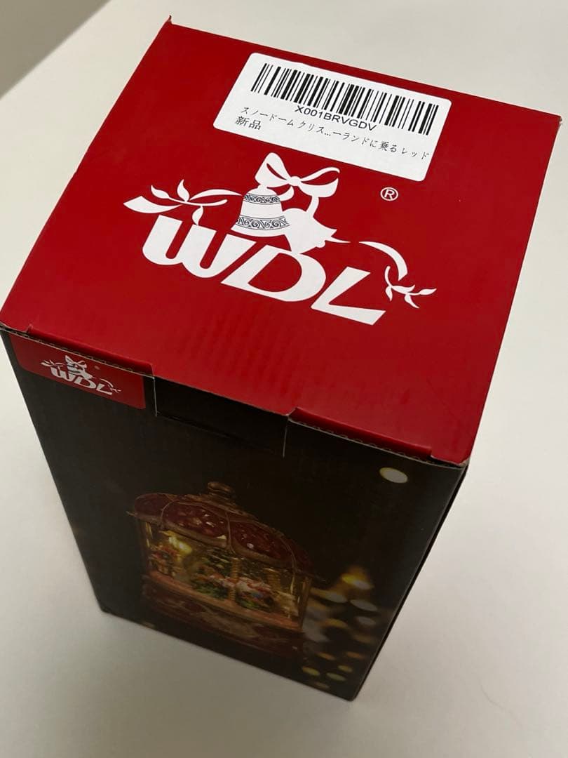 【未開封!!】スノードーム オルゴール ライトアップ　メリーゴーランド