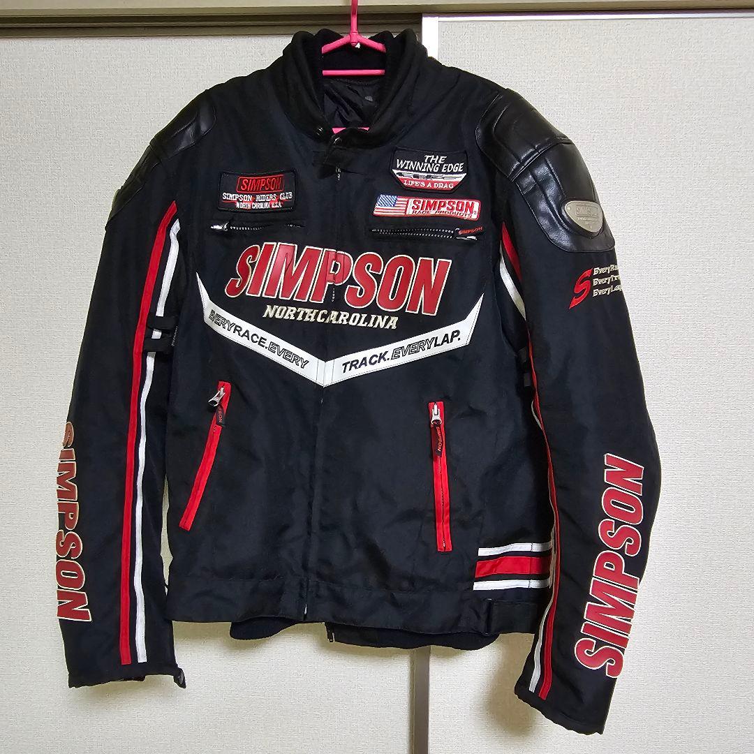 シンプソン　ライダースジャケット